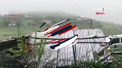 Mayıs ortasında inanılmaz görüntü. Amasya ve Ordu'ya kar yağdı