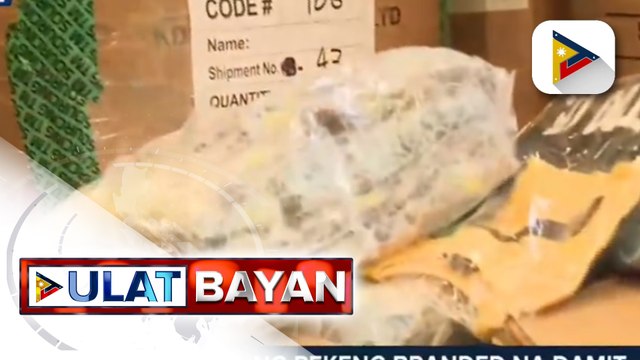 P590-M halaga ng mga counterfeit na branded na damit, nasamsam ng BOC sa raid sa Bacoor, Cavite