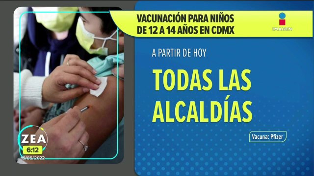 Hoy inicia la vacunación contra Covid-19 para menores en la CDMX