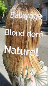 coiffeur aix en provence balayage blond dore naturel