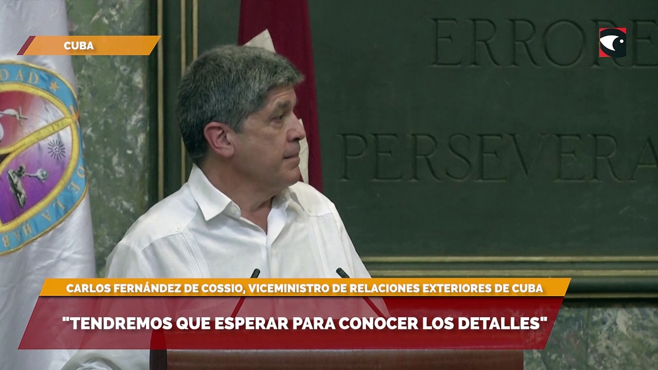 "Tendremos que esperar para conocer los detalles"