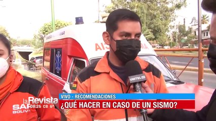 ¿Qué hacer en caso de un sismo? Te mostramos tres panoramas para tomar en cuenta