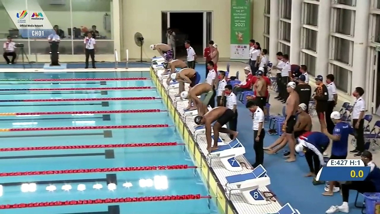 The FULL men’s 4x200m free relay race | Swimming | SEA Games 2021