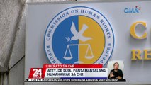Commissioners ng CHR, natapos ang 7-taong termino noong May 5, 2022 | 24 Oras
