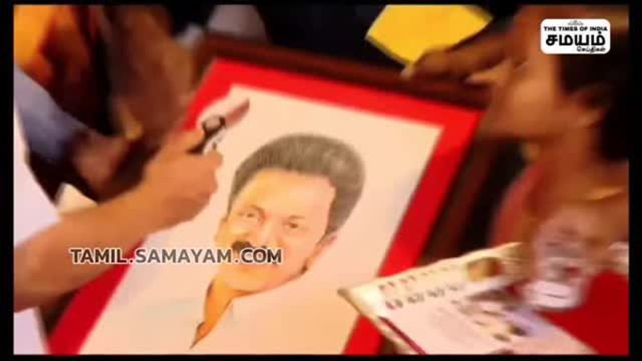 கடுகு சிறுத்தாலும் ஓவியம் மறையாது; கொங்கு ஓவியரின் அசத்தலான ஓவியம்!