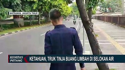 Ketahuan Buang Limbah ke Saluran Air, Petugas Truk Tinja Kena Denda Rp 500 Ribu!