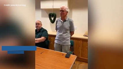 Tim Thomas announces the result of the Headcorn poll on the potential purchase of the village's disused Methodist Church