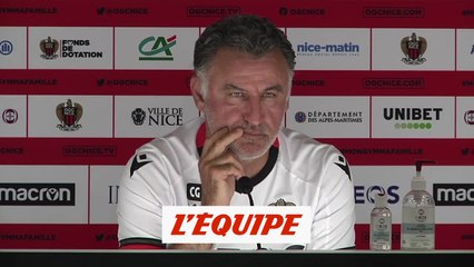 Galtier veut rester - Foot - L1 - Nice