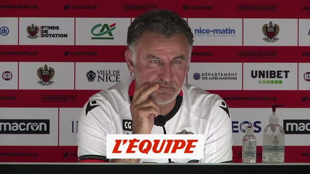 Galtier veut rester - Foot - L1 - Nice