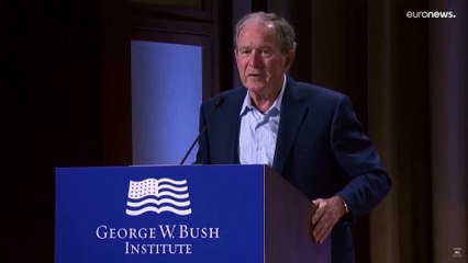 George Bush e "l'invasione dell'Iraq", gaffe dell'ex presidente USA