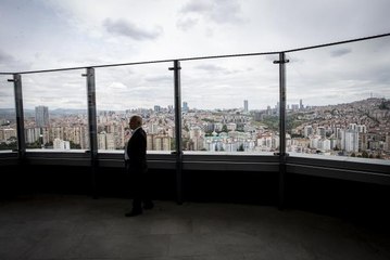 Atakule'nin 125 metrelik kule kısmı ziyarete açıldı