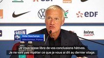 Bleus - Deschamps sur Giroud : 