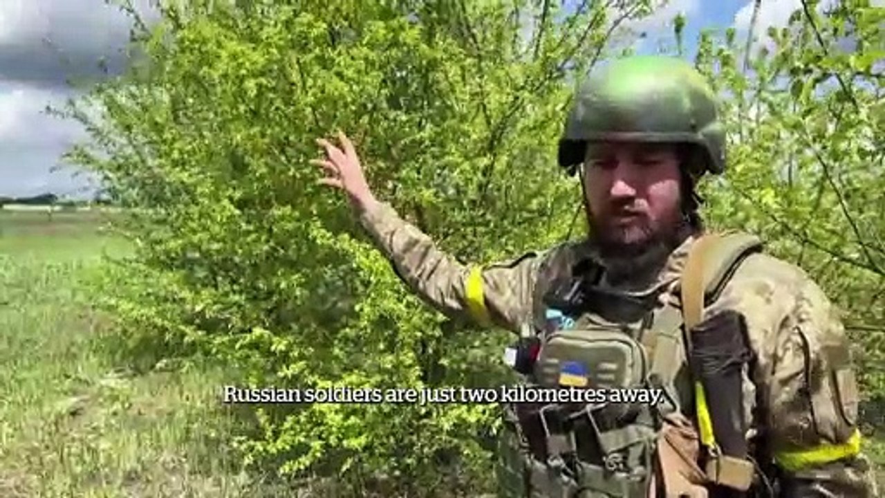 Ukrainan forces reclaim village near Kharkiv as Russian forces appear to be retreating from the area