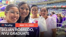 ‘Core memory’: Robredos beam with pride as Jillian graduates from NYU