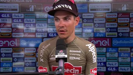 Tour d'Italie 2022 - Stefano Oldani : " "I knew I was fast but it wasn't easy. Rota who is my friend is fast as well. So I watched out"