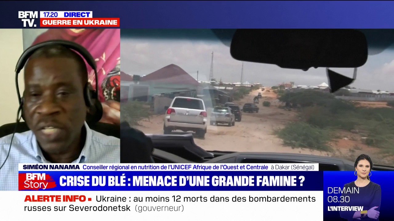 Siméon Nanama (Unicef) a "des craintes sérieuses" que la guerre en Ukraine ait des conséquences sur la malnutrition au Sahel