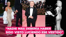 Al diseñador del vestido de Marilyn tampoco le gustó el 'look' de Kim Kardashian en la gala del Met