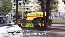 Ενας θάνατος από κορονοϊό κάθε ώρα στην Ελλάδα το τελευταίο 24ωρο