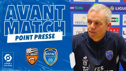 Lorient-ESTAC | Bruno Irles  "Terminer sur une bonne image"