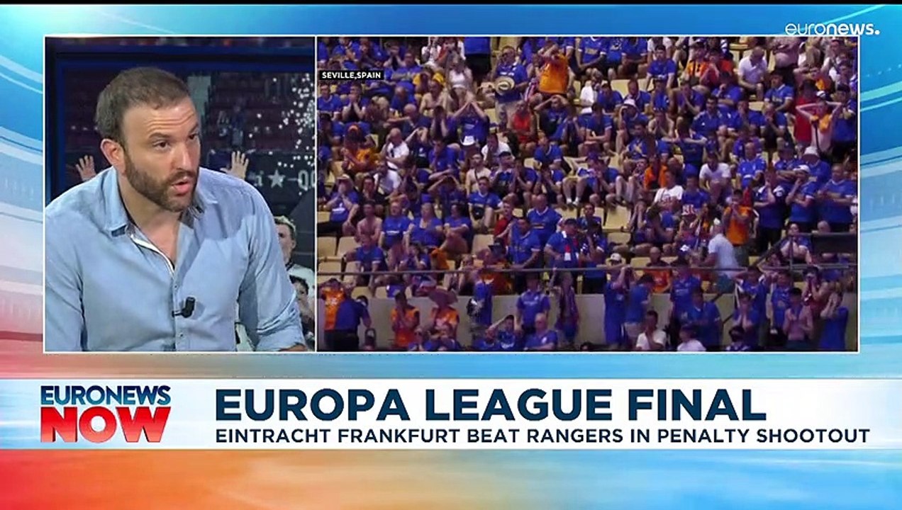2022 Europa League final: Eintracht Frankfurt beats Glasgow Rangers in penalty shootout