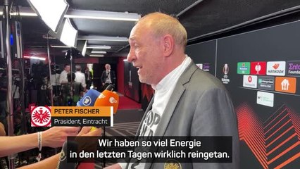 Fischer zu EL-Finale: "Darfst nicht mal rauchen!"