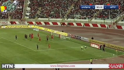 پایان نیمه‌تمام بازی تراکتور و پرسپولیس به دلیل اعتراضات تماشاچیان