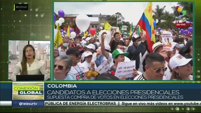 Candidatos presidenciales de Colombia continúan sumando votos