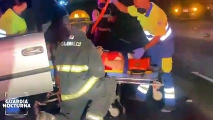 Conductor alcoholizado chocó contra una unidad de la policía de Ixtlahuacán de los Membrillos