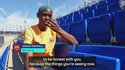 'Get used to it!' - Oshoala has high hopes for women's football
