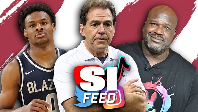 Nick Saban, Bronny James, and Shaq on Today's SI Feed