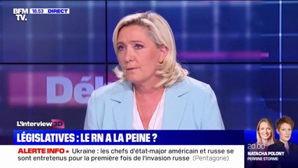 Nouveau gouvernement: pour Marine Le Pen (@MLP_officiel), "il est inadmissible qu'il ne se passe rien compte tenu de la situation"