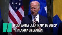 Biden apoya la entrada de Finlandia y Suecia en la OTAN