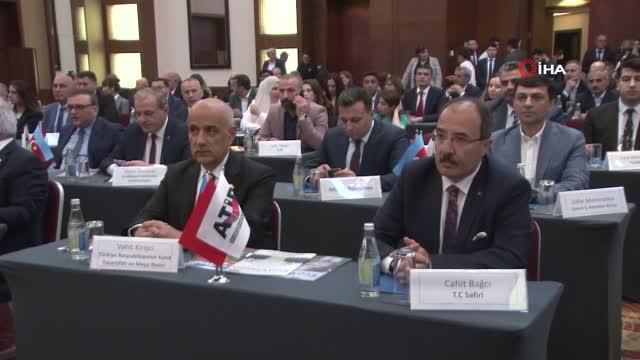 Bakan Kirişci, Azerbaycan Türkiye İşadamları Birliği Genel Kurul Toplantısı'na katıldı