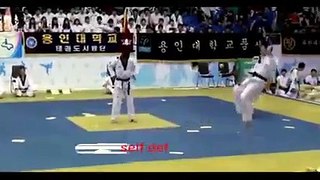 Poomsee 4 - la 4° forme de tae kwon do   SAH-JANG  --   LE TONNERRE