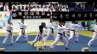 Poomsee 5- la 5° forme de tae kwon do   OH-JANG  -    LE VENT.