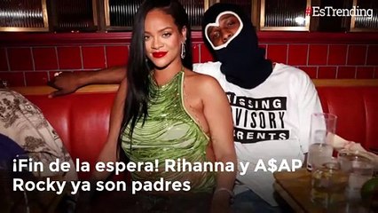 ¡El hijo de Rihanna y A$AP Rocky ya nació! Reportan que la cantante dio a luz a un niño