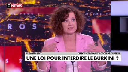 Elisabeth Lévy: «Il faut une loi» pour interdire le burkini