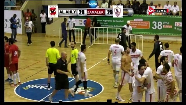 شاهد فرحة نجوم يد الزمالك بعد التتويج ببطولة كأس الكؤوس الأفريقية