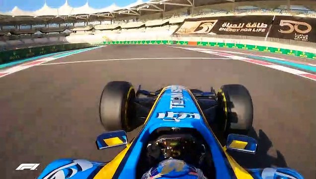 Fernando Alonso - Renault R25 (2020 Abu Dhabi Grand Prix) On Board