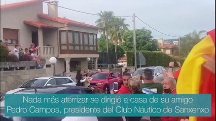 "Yo le daría dos besos": el Club Naútico de Sanxenxo espera con los brazos abiertos al Rey Juan Carlos