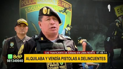 "Pa' tus fechorías": Cae agente de seguridad que vendía armas a ranqueados delincuentes