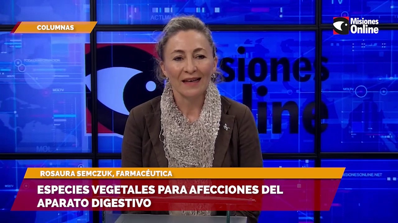 Especies vegetales para afecciones del aparato digestivo
