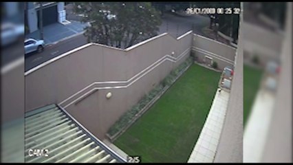 Outro ângulo: entregadora de água fica ferida em colisão com SW4