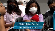 Inicia el primer día de vacunación contra covid-19 para menores de 12 a 14 años en CDMX