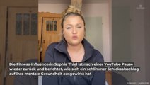 Sophia Thiel meldet sich zurück: „Irgendwann läuft das Fass über“