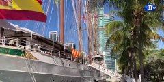 Buque escuela español Elcano visita Miami