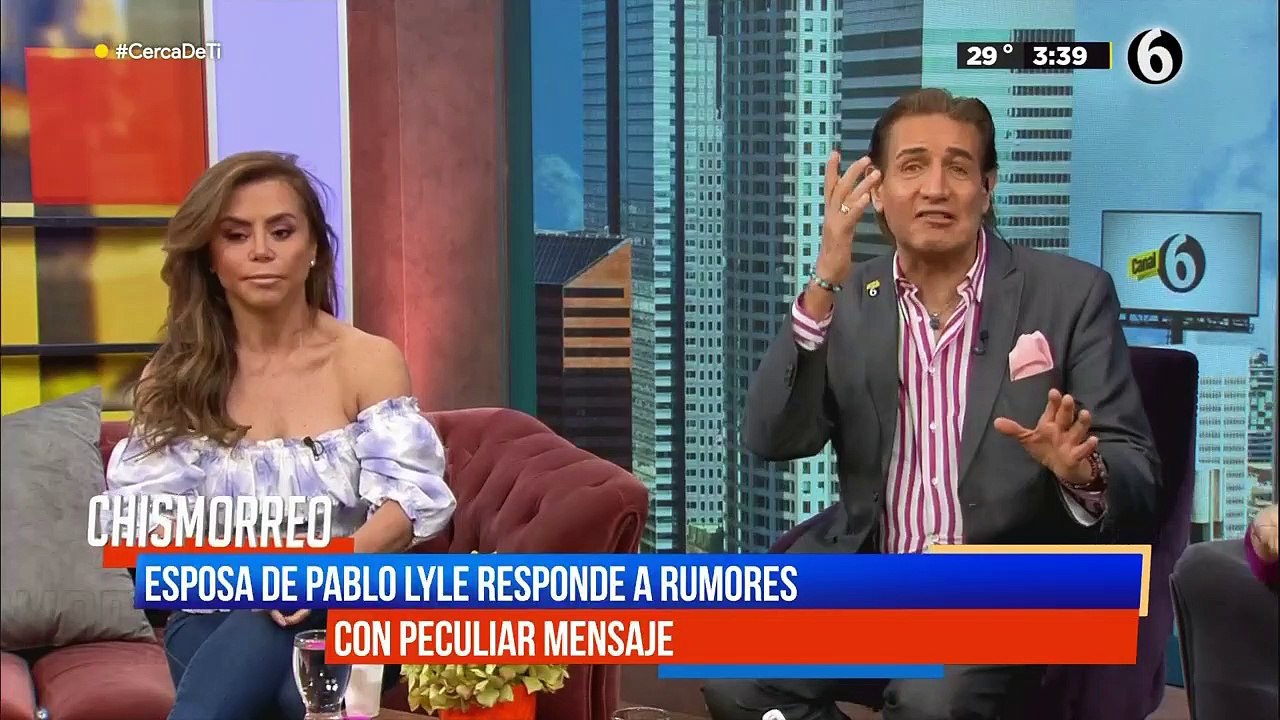 Esposa de Pablo Lyle responde a rumores sobre presunta nueva relación con peculiar mensaje