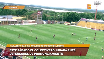 Este sábado el colectivero jugará ante defensores de pronunciamiento