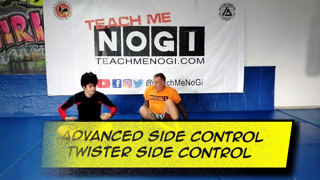 BJJ Fundamentals - Advanced Side Contol Twister Position