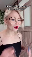 WORST People at Restaurants #shorts